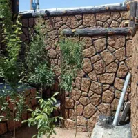 سیمانکاری طرح سنگ|خدمات پیشه و مهارت|حمیدیا, |دیوار