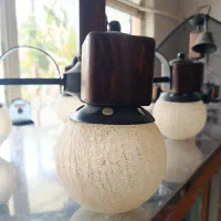 دو عدد لوستر در حد نو|لوستر و چراغ آویز|سنندج, |دیوار