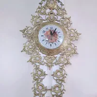 ساعت برنزدیواری