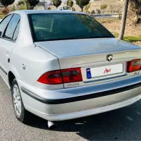 سمند lx نقره ای مدل ۱۳۸۷ دوگانه کارخانه