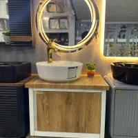 روشویی کابینتی باورق پی وی سی مدل بامبو waterproof|لوازم سرویس بهداشتی|تهران, تهرانسر شرقی|دیوار