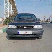 پراید مشکی ۹۵ بی رنگ