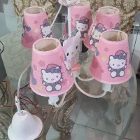 لوستر ۵ شاخه دخترانه