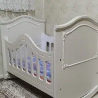 کمد و تخت سیسمونی در حد نو  بدون کوچکترین نقطه|تخت و سرویس خواب|صباشهر, |دیوار