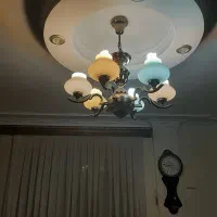 لوستر های برنز سنگین وزن آب طلا خوده