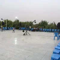 باغ تالار دلربا۳۰۰ متر نرسیده به پل هوای جاده سددز|اجارهٔ کوتاه‌مدت ویلا و باغ|اندیمشک, |دیوار