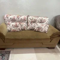 مبل راحتی ۵ نفره به همراه ۳ عسلی زنبوری