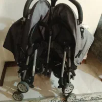 کالسکه دوقلو مارک geoby|کالسکه و لوازم جانبی|تهران, تولید دارو|دیوار