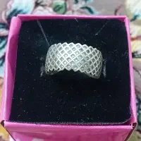 انگشتر نقره مدل پرنس