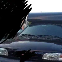 پراید وانت مسقف کانتینری سورمه ای