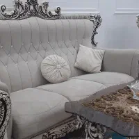 مبل استیل 9 نفره پارچه‌ای شیک