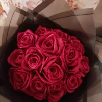 گل روبانی|گل مصنوعی|میانه, |دیوار