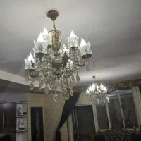 فروش دو عدد لوستر برنز اصلی در حد نو سالم بالامپ|لوستر و چراغ آویز|کرج, خرمدشت|دیوار