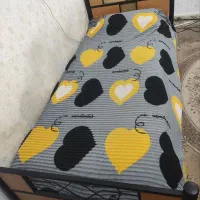 تخت خواب تک نفره فلزی ۲عدد