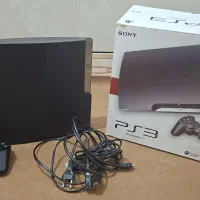 کنسول بازی PS3 مدل اسلیم با ۱۶۰ گیگ حافظه داخلی