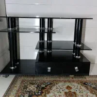 میز تلوزیون شیشه ای