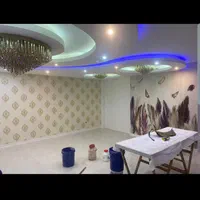 نصاب کاغذ دیواری و پوستر3D پرده کاغذدیواری رولی۱۰۰|خدمات پیشه و مهارت|اهواز, پادادشهر|دیوار