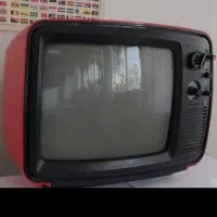 تلوزیون سیاه وسفید نونونو داخل کارتنش