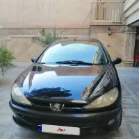 206 اصل فرانسه تیپ ۲|خودرو سواری و وانت|تهران, ایران|دیوار