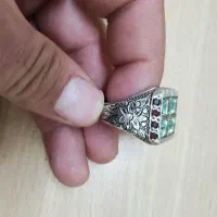 انگشتر نقره موزانایت|جواهرات|تهران, علم و صنعت|دیوار