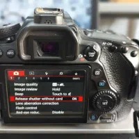 دوربین عکاسی Canon EOS 80D با لنز 55-18 و 50mm|دوربین عکاسی و فیلمبرداری|تهران, دردشت|دیوار