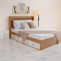 تخت خواب چوب راش کد ۱۱ یک و دونفره|تخت و سرویس خواب|همدان, |دیوار