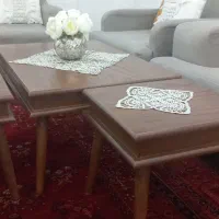 میز جلو مبلی به همراه دو عدد عسلی|مبلمان خانگی و میز عسلی|تهران, هاشمی|دیوار