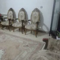 مبل سلطنتی نه نفره|مبلمان خانگی و میز عسلی|قائم‌شهر, |دیوار