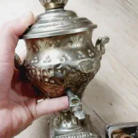 سماور قدیمی کلکسیونی مینیاتوری