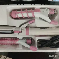 اتو موی ۶ کاره سرامیکی Jundeli