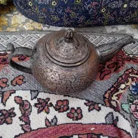 قوری مسی|کلکسیون اشیاء عتیقه|قم, آذر (نکویی)|دیوار