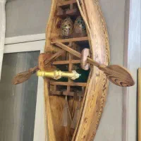 بار چوبی مدل قایق خاص و شیک سایز یزرگ