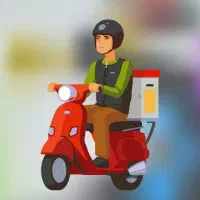 استخدام پیک  موتوری فست فود