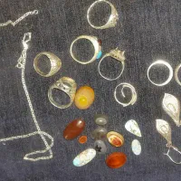 نیم ست نقره