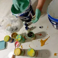 نقاشی ساختمان درب و پنجره