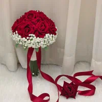 دسته گل عروس ماندانا|گل مصنوعی|بندرعباس, |دیوار