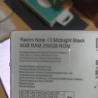 Redmi note 13 /256/8|موبایل|تهران, عباس‌آباد|دیوار