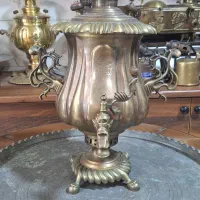 برنجی|سماور، چایساز، قهوهساز|تاکستان, |دیوار
