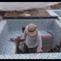 ساخت استخر جکوزی آب بندی کاشیکاری سونا کاشی البرز