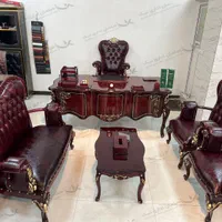 میز مدیریت مارشال ، مبلمان اداری  مارشال ماهگونی