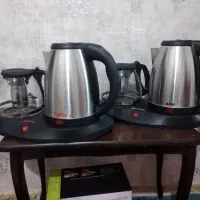 چایی ساز بغل همی، روهمی، کتری برقی تک، دو جداره