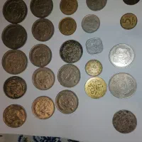 تعدادی سکه قدیمی کلکسیونی|کلکسیون سکه، تمبر، اسکناس|قم, باسکول|دیوار