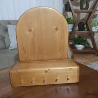 اکسسوری چوبی|کتابخانه، شلف، قفسه‌های دیواری|رشت, شهرک احمد خمینی|دیوار