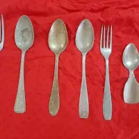 قاشق چنگال قدیمی