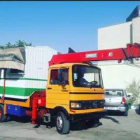 اجاره جرثقیل کفی دکل بلند از3تن الی120تن