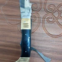 چاقوی دنده ای استیل تیز|کلکسیون اشیاء عتیقه|اهواز, زندوکیلی|دیوار