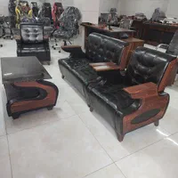 انواع میز مدیریت شیک و چرم سایز ۱۸۰|مبلمان اداری|صدرا-فارس, فاز ۱|دیوار