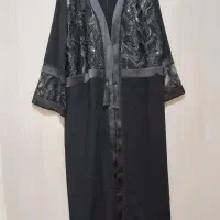 مانتو گیپور  و کرپ مجلسی   نو  مشکی   سایز ۴۲ و۴۴|لباس|شاهین‌شهر, عطار|دیوار