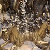 مجسمه قلع و برنز دست ساز|مجسمه، تندیس، ماکت|تهران, هروی|دیوار