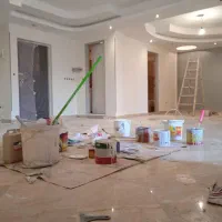 نقاش و نقاشی ساختمان متری۱۰۰/ زیرسازی کاغد۶۸/